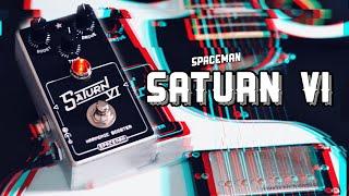 Spaceman Effects Saturn VI demo | More than just a harmonic boost pedal for guitar?