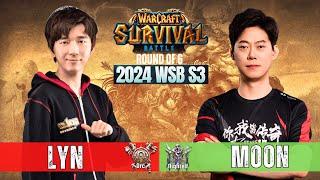 WC3: Lyn vs Moon ️ Warcraft Survival Battle 2024 ️ WarCraft 3 Reforged