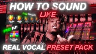 HOW to SOUND COMPLETELY like JUICE WRLD in 2023! (FREE PRESET PACK & FLP)