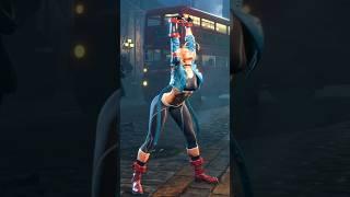 Cammy stretching Street Fighter 6