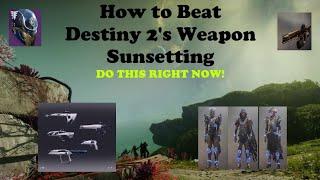 Highlight: Cookie Jar Bandits- How to beat Bungie's  Sunset!  Do this now!