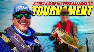 Signed Up “Not So Random” Person to His FIRST BASSMASTER - 2024 Lake Martin Open (Practice)UFB S4E37