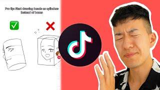 Rating TIKTOK Art Tips  13