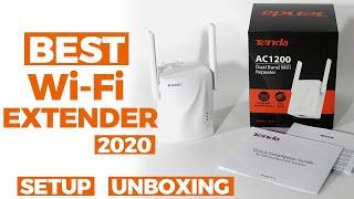 HOW TO SETUP Tenda A18 RANGE EXTENDER AC 1200 WIFI AT HOME