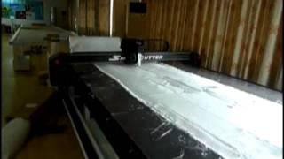 Glass fiber cutting machine.mp4