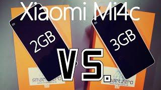 Xiaomi Mi4c 2GB RAM vs. Xiaomi Mi4c 3GB RAM - AnTuTu Benchmark, Geekbench, Quadrant