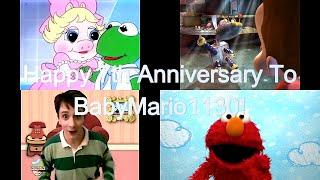 Happy 7th Anniversary To BabyMario1130!