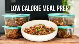 Egg Roll Bowl Meal Prep | Low Cal, Low Carb