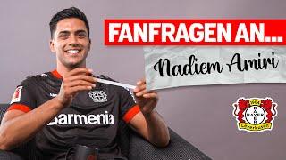 EURE FRAGEN an Nadiem Amiri | Unsere Nummer 11 beantwortet Fanfragen | Bayer 04 Leverkusen