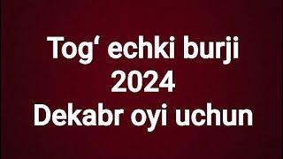 TOGʻ ECHKISI burji 2024 dekabr  TARO haritasi#bu yangi oʻyin#bu juda qiziq#goroskop#rihiyat