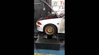 Mivec GSR Turbo Dyno : Engine Mitsubishi Mivec Japan + Engine management MaxxECU Sweden  1