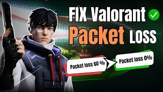 HOW TO FIX PACKET LOSS VALORANT 2023 | Valorant Packet Loss Fix