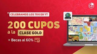 SORTEO: 200 cupos CLASE GOLD: Herramientas avanzadas para hacer mapas 