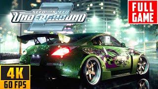 Need for Speed: Underground 2 (2004) - Full Walkthrough Game - No Commentary (4K 60FPS)