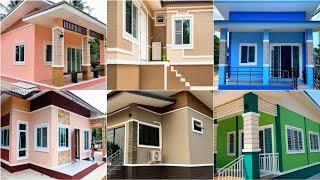 100 House Painting Colours Outside 2022 | Exterior Wall Paint Color Combinations Ideas | Wall Colour