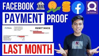 Facebook audience network payment proof | Facebook Payment Proof Last Month | Live Earning Proof