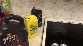 Тест моторного масла Areol Motul Bardal в домашних условиях ч.1