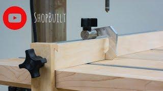 A better drill press table fence!