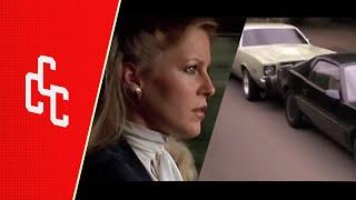 Car chase - Women duel in muscle car