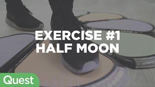 TREAX Pads Exercise No.1 Half moon | Innovaid TREAX Pads