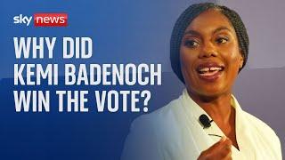 Analysis: Why did Tory members choose Kemi Badenoch over Robert Jenrick?