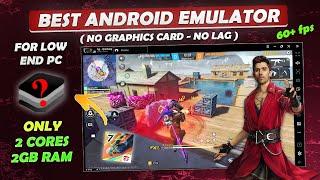 E4VX (NEW) ANDROID EMULATOR FOR LOW END PC WITHOUT GRAPHICS CARD | EMULATOR FOR LOW END PC FOR FF 