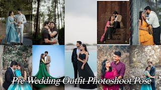 Pre Wedding Outfit Photoshoot Pose // Pre Wedding Photoshoot Pose For Couple // Wedding Pose