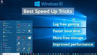 How to Speed Up Your Windows 10 Performance (Best Settings Ever)