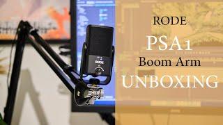 RODE PSA1 Studio Стрела | Распаковка + Образец мини-аудио RODE NT-USB