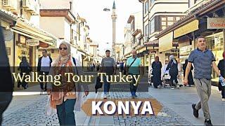 Walking in Turkey  Konya Walking Tour - Walking Video 2023
