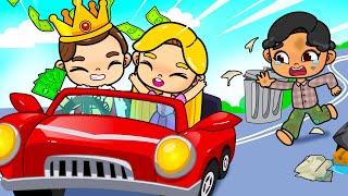 Rapunzel Mother and Daughter But Rich Boy VS Poor Boy | Princess In Avatar World | Toca Boca