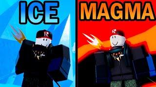 Ice VS Magma | PVP | Blox Fruits