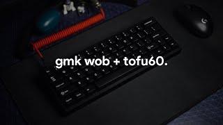 GMK White on Black on Tofu60 Sound Test