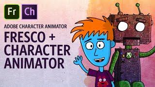 Adobe Fresco + Character Animator Workflow (Adobe Character Animator Tutorial)