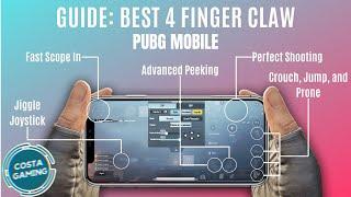 SETUP: 4 FINGERS - The BEST 4 Finger Claw Settings in PUBG Mobile ? (+Perfect Sensitivity)