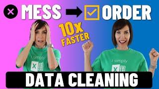 Master Data Cleaning with Power Query in Excel in 9 Minutes