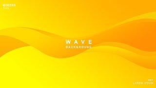 How to Design Modern Wave Background in Photoshop