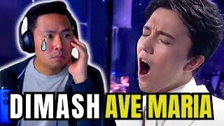 Dimash "Ave Maria" | Beautiful and Unbelievable! FIRST TIME REACTION