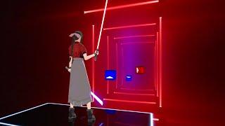 AERITH GAINSBOROUGH from FF7 in BEAT SABER - MAGIC -