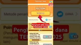 Rp. 200K Apk game penghasil uang saldo dana tercepat 2024/2025 terbukti membayar