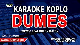 Dumes Karaoke Nada Wanita - Koplo (WAWES Feat GUYON WATON)