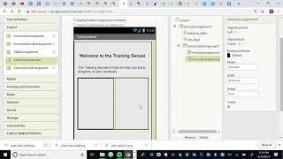 Making Fitness Tracking App With App Inventor Part 1 Home Screen