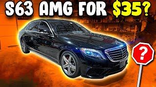 My Cheap Mercedes S63 AMG Broke Can I fix it with a $35 Part from eBay?