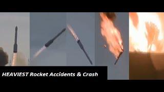 ROCKET LAUNCH Failure  - HEAVIEST Rocket Accident & Crash