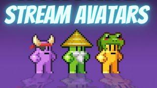 Stream Avatars : Upgrade your Twitch , Youtube and Facebook Gaming chat