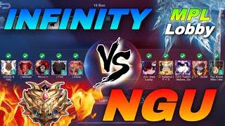 WTF!! LING MPL LOBBY I PLAYED FOR FIRST TIME | SCRIM 5v5 MYTHICAL IMMORTAL
