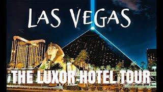 We Rented a SUITE at THE LUXOR HOTEL in LAS VEGAS (Must See) #4K #pyramid