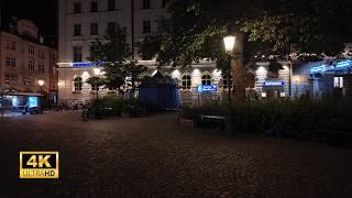 Munich, Germany - Au-Haidhausen Summer Night Walk 2024 - 4K 60fps