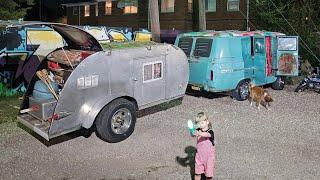 OKC Vanimals Boogie Van Takeover/Lone Star Van Trip in 1966 Supervan and Camper April 2024