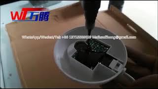 Two component automatic glue machine liquid silicone glue filling equipment